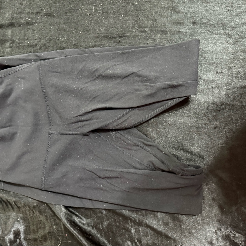Lululemon Athletica Black Leggings Performance Fabric